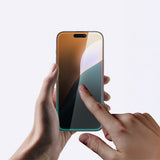 Apple iPhone 16 Amazingthing Titan Max Parmak İzi Bırakmayan Temperli Cam Ekran Koruyucu