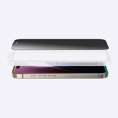 Apple iPhone 16 Amazingthing Titan Privacy Parmak İzi Bırakmayan Temperli Cam Ekran Koruyucu