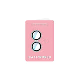 Apple iPhone 16 CaseWorld Alloy Sparkling Diamond Serisi Taşlı Lens Koruyucu