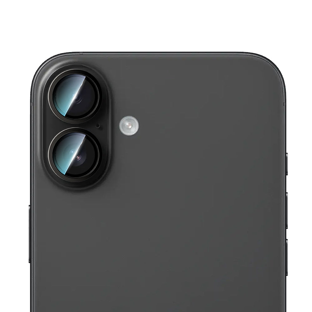 Apple iPhone 16 CaseWorld Alloy Two-Color Serisi Lens Koruyucu