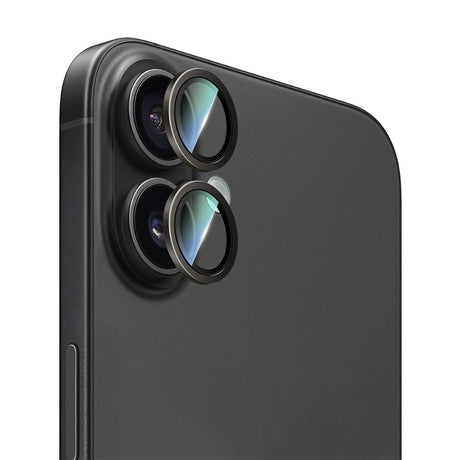 Apple iPhone 16 CaseWorld Alloy Two-Color Serisi Lens Koruyucu