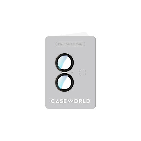 Apple iPhone 16 CaseWorld Alloy Two-Color Serisi Lens Koruyucu
