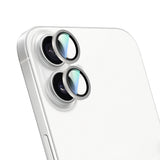 Apple iPhone 16 CaseWorld Alloy Two-Color Serisi Lens Koruyucu