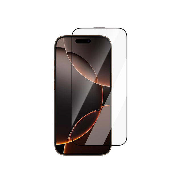 Apple iPhone 16 CaseWorld Crystal Essence Serisi Safir Coating 0.15mm 3D&HD Temperli Cam Ekran Koruyucu