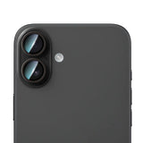 Apple iPhone 16 CaseWorld Karbon Fiber Serisi Anti Reflective Ultra Clear Full Kamera Lens Koruyucu