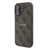 Apple iPhone 16 Guess Orjinal Lisanslı Kılıf + Ekran Koruyucu + Lens Koruyucu 3in1 Aksesuar Seti