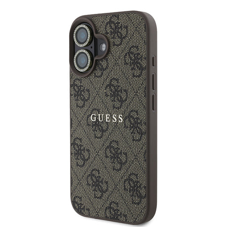 Apple iPhone 16 Guess Orjinal Lisanslı Kılıf + Ekran Koruyucu + Lens Koruyucu 3in1 Aksesuar Seti
