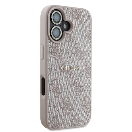 Apple iPhone 16 Guess Orjinal Lisanslı Kılıf + Ekran Koruyucu + Lens Koruyucu 3in1 Aksesuar Seti