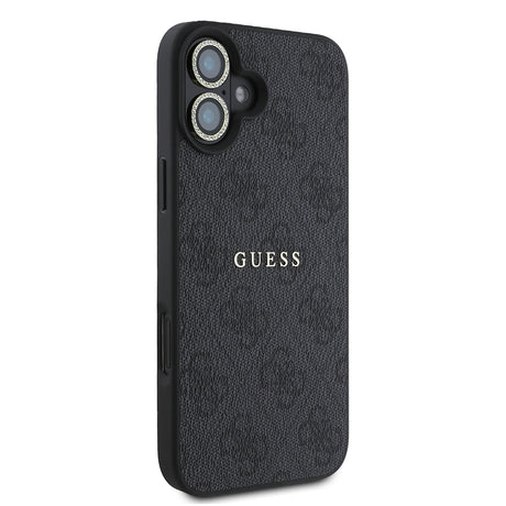 Apple iPhone 16 Guess Orjinal Lisanslı Kılıf + Ekran Koruyucu + Lens Koruyucu 3in1 Aksesuar Seti