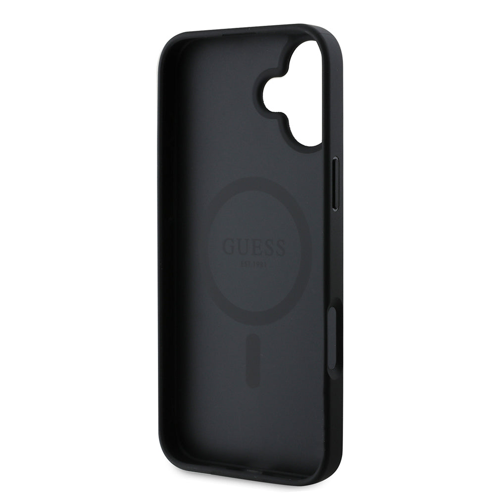 Apple iPhone 16 Guess Orjinal Lisanslı Kılıf + Ekran Koruyucu + Lens Koruyucu 3in1 Aksesuar Seti