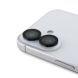 Apple iPhone 16 Guess Orjinal Lisanslı Metal Kamera Lens Koruyucu