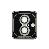 Apple iPhone 16 Guess Orjinal Lisanslı Rhinestone Ekran Koruyucu + Lens Koruyucu 2in1 Aksesuar Seti