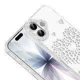 Apple iPhone 16 Kılıf Damla Taşlı Zore Rivas Sert PC Kapak