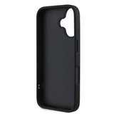 Apple iPhone 16 Kılıf DKNY Orjinal Lisanslı Kartlıklı 3D Yazılı Repeat Texture Pattern Kapak