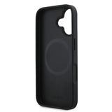 Apple iPhone 16 Kılıf DKNY Orjinal Lisanslı M-safe Şarj Özellikli 3D Yazılı Checkered Pattern Kapak