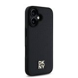 Apple iPhone 16 Kılıf DKNY Orjinal Lisanslı M-safe Şarj Özellikli 3D Yazılı Repeat Pattern Kapak