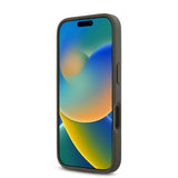 Apple iPhone 16 Kılıf DKNY Orjinal Lisanslı M-safe Şarj Özellikli 3D Yazılı Repeat Pattern Kapak