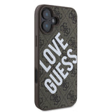 Apple iPhone 16 Kılıf Guess Orjinal Lisanslı Big Love Guess Kapak