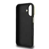 Apple iPhone 16 Kılıf Guess Orjinal Lisanslı Grained Yazı Logolu Kamera Standlı Kapak