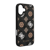 Apple iPhone 16 Kılıf Guess Orjinal Lisanslı M-safe Şarj Özellikli 4G Desenli Yazı Logolu Peony Kapak