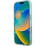 Apple iPhone 16 Kılıf Guess Orjinal Lisanslı M-safe Şarj Özellikli IML Baskılı Jungle Ring Kapak