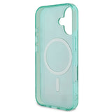 Apple iPhone 16 Kılıf Guess Orjinal Lisanslı M-safe Şarj Özellikli IML Baskılı Jungle Ring Kapak