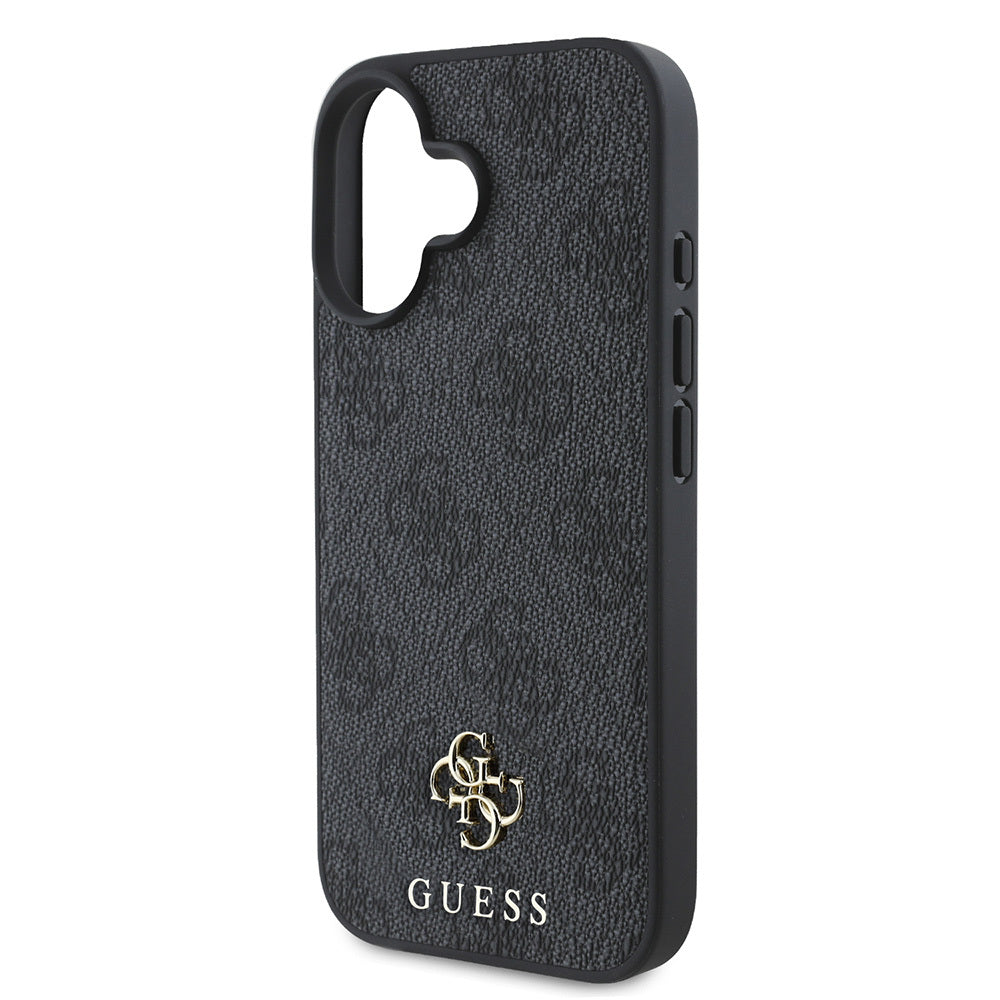 Apple iPhone 16 Kılıf Guess Orjinal Lisanslı M-safe Şarj Özellikli Small 4G Classic Kapak