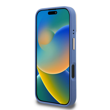 Apple iPhone 16 Kılıf Guess Orjinal Lisanslı PU Deri 4G Desenli Metal Büyük 4G ve Yazı Logolu Kamera Standlı Kapak