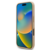 Apple iPhone 16 Kılıf Karl Lagerfeld Orjinal Lisanslı M-safe Şarj Özellikli KL Yazılı Hot Stamp Kapak