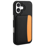 Apple iPhone 16 Kılıf Kartlıklı Zore X-Kart Silikon Kapak