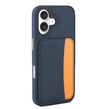 Apple iPhone 16 Kılıf Kartlıklı Zore X-Kart Silikon Kapak