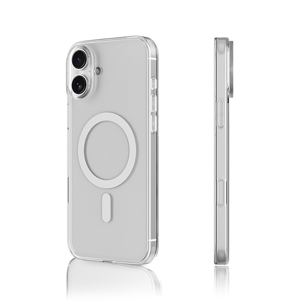 Apple iPhone 16 Kılıf M-safe Şarj Özellikli Youngkit Ice Serisi Kapak