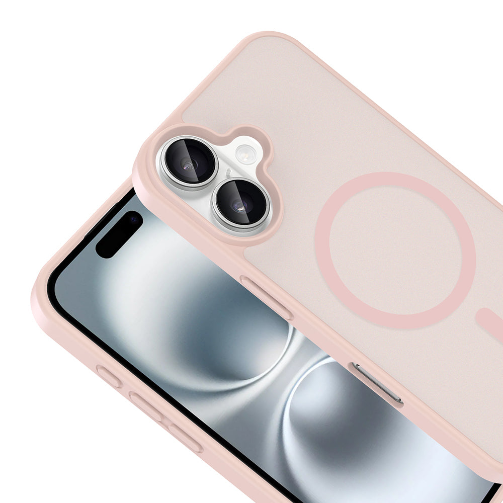 Apple iPhone 16 Kılıf M-safe Şarj Özellikli Zore Babet Kapak