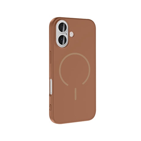 Apple iPhone 16 Kılıf M-safe Şarj Özellikli Zore Meta Kapak