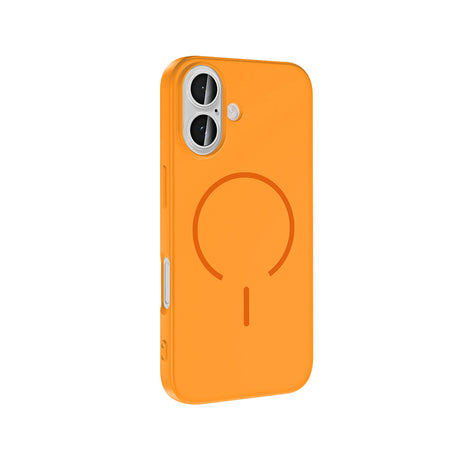 Apple iPhone 16 Kılıf M-safe Şarj Özellikli Zore Meta Kapak