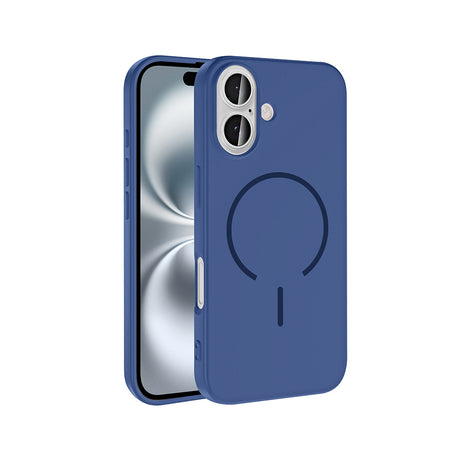 Apple iPhone 16 Kılıf M-safe Şarj Özellikli Zore Meta Kapak