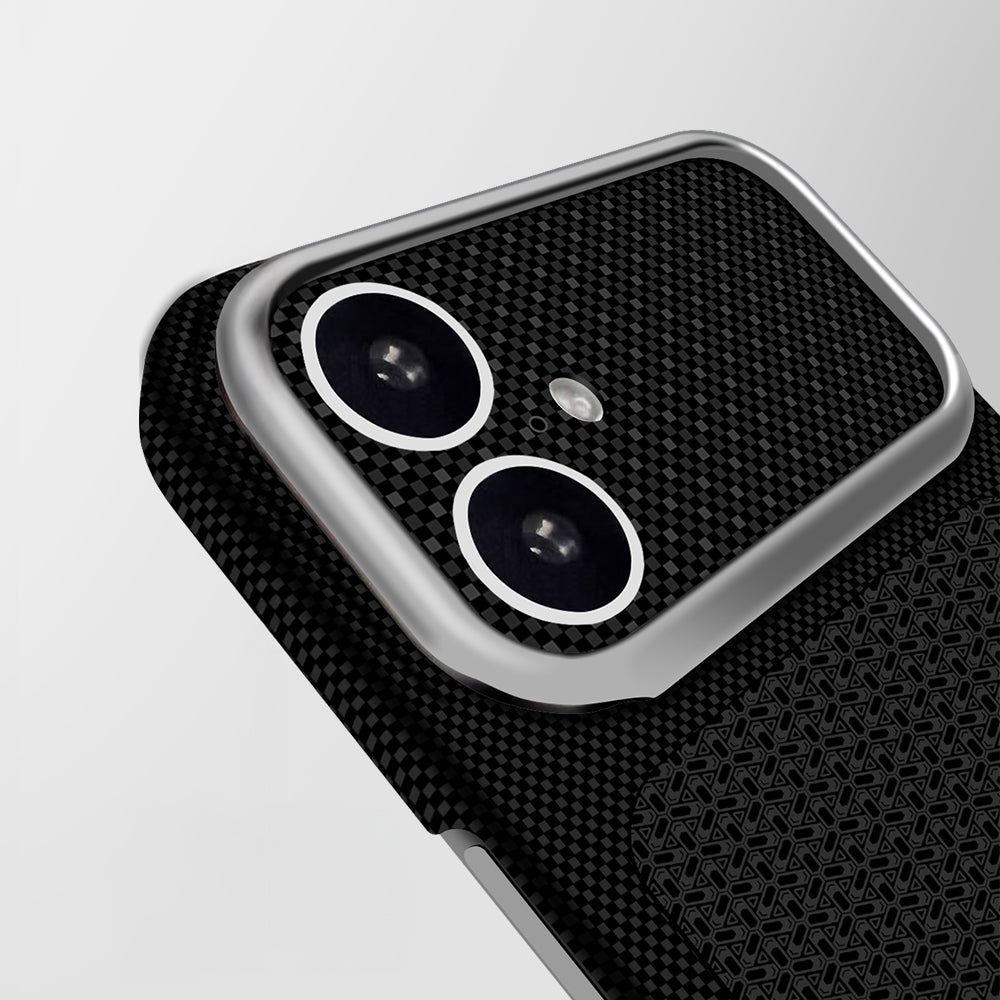 Apple iPhone 16 Kılıf M-Safe Şarj Özellikli Zore Paris Nexel Sert PC Kapak