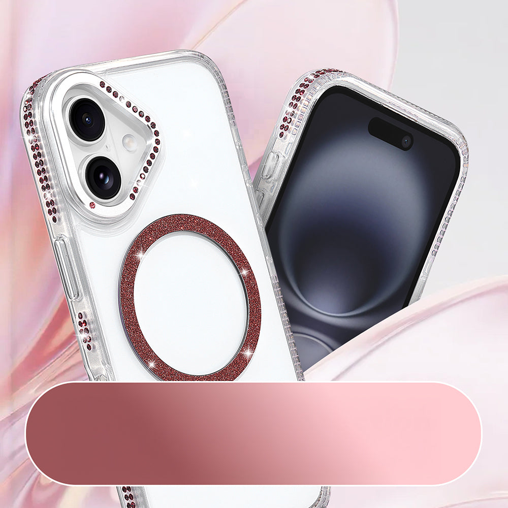 Apple iPhone 16 Kılıf M-safe Şarj Özellikli Zore Tera Silikon Kapak