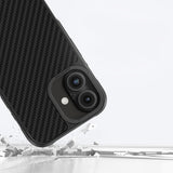 Apple iPhone 16 Kılıf M-safe Şarj Özellikli 1500D Aramid Fiber Amazingthing Titan Max Serisi Kapak