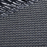 Apple iPhone 16 Kılıf M-safe Şarj Özellikli 600D Aramid Fiber Pitaka Ultra-Slim Classic Serisi Black-Grey Twill Kapak