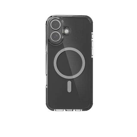 Apple iPhone 16 Kılıf M-safe Şarj Özellikli Airbag Tasarımlı Raptic Clear Serisi Şeffaf Kapak