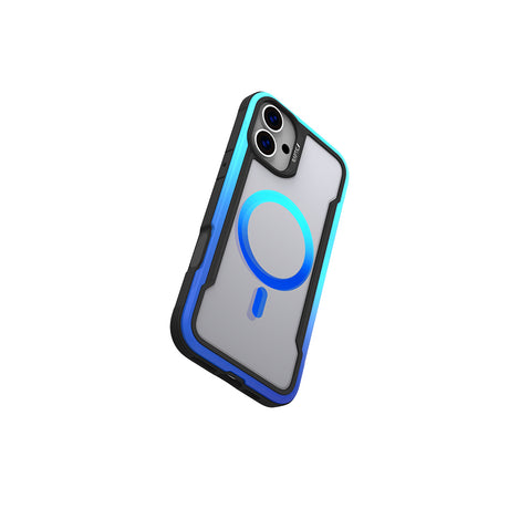 Apple iPhone 16 Kılıf M-safe Şarj Özellikli Airbagli Raptic Shield 2.0 Serisi Şeffaf Arka Yüzey Kapak