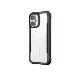 Apple iPhone 16 Kılıf M-safe Şarj Özellikli Airbagli Raptic Shield Serisi Şeffaf Arka Yüzey Kapak