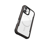 Apple iPhone 16 Kılıf M-safe Şarj Özellikli Airbagli Raptic Shield Serisi Şeffaf Arka Yüzey Kapak