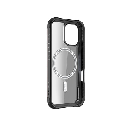 Apple iPhone 16 Kılıf M-safe Şarj Özellikli Airbagli Raptic Shield Serisi Şeffaf Arka Yüzey Kapak