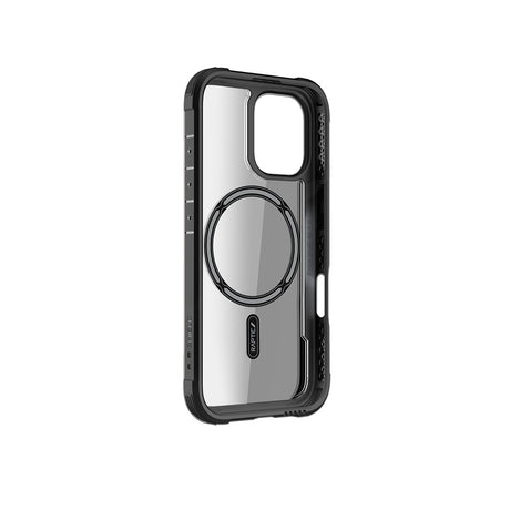 Apple iPhone 16 Kılıf M-safe Şarj Özellikli Airbagli Raptic Shield Serisi Şeffaf Arka Yüzey Kapak