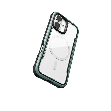 Apple iPhone 16 Kılıf M-safe Şarj Özellikli Airbagli Raptic Shield Serisi Şeffaf Arka Yüzey Kapak