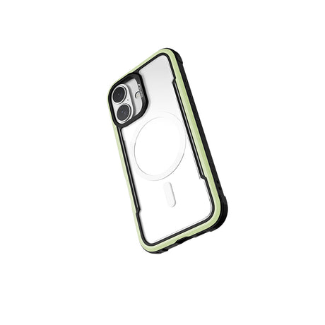 Apple iPhone 16 Kılıf M-safe Şarj Özellikli Airbagli Raptic Shield Serisi Şeffaf Arka Yüzey Kapak