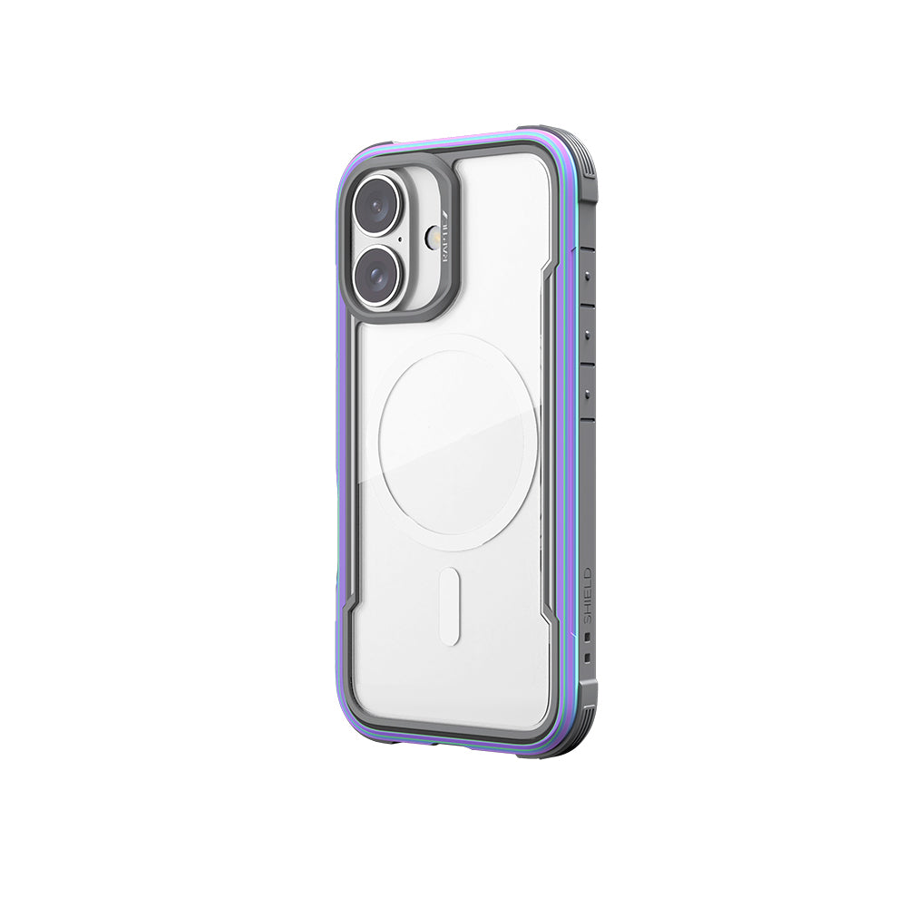 Apple iPhone 16 Kılıf M-safe Şarj Özellikli Airbagli Raptic Shield Serisi Şeffaf Arka Yüzey Kapak