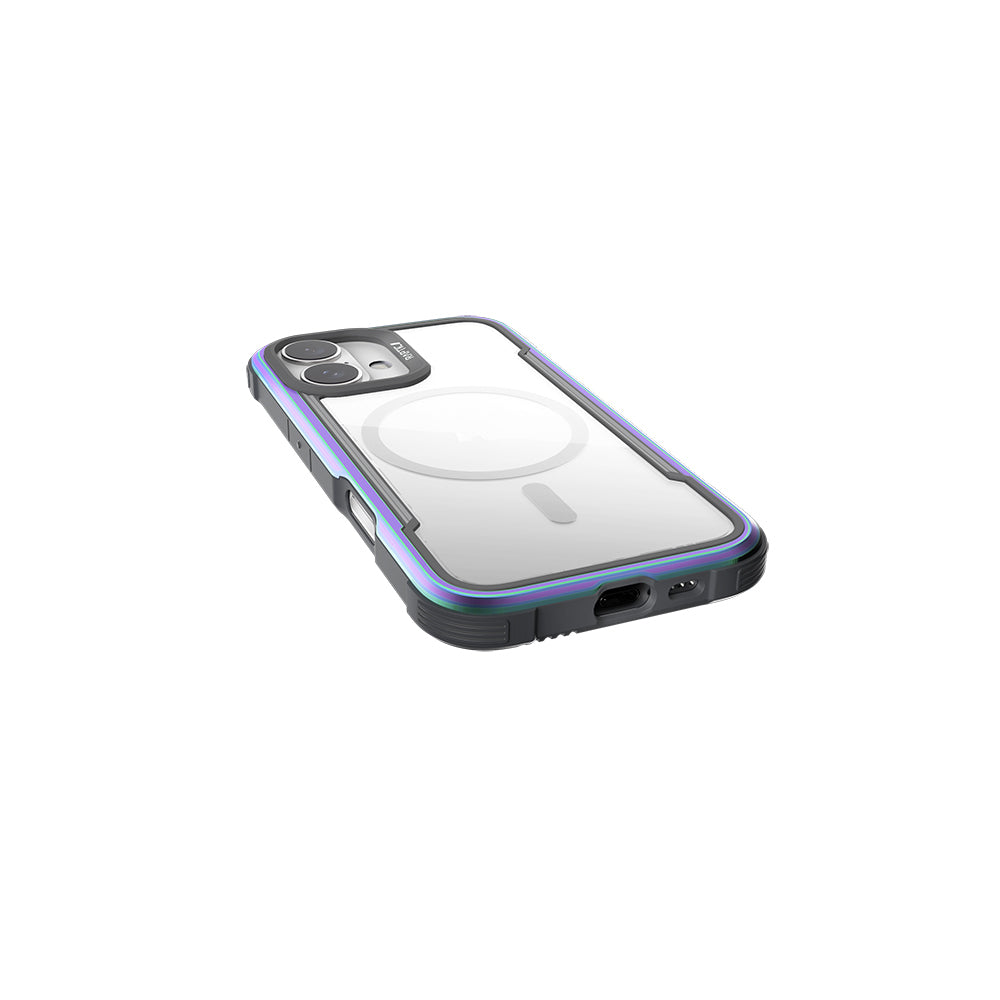 Apple iPhone 16 Kılıf M-safe Şarj Özellikli Airbagli Raptic Shield Serisi Şeffaf Arka Yüzey Kapak